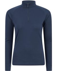 Mountain Warehouse - 'Talus' Base Layer Top Half Zip Thermal Long Sleeved Tee - Lyst