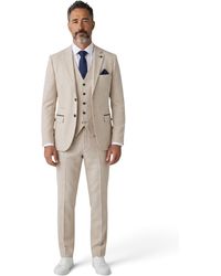 Paul Andrew - Checked Tailored Fit Suit - Lyst