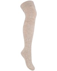 Steve Madden - Over The Knee Wool Socks - Lyst