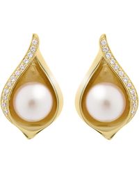 Orphelia - 'Sophia' 925 Sterling Stud Earrings - Lyst