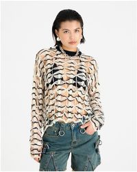 The Ragged Priest - Rag Craft Crew Neck Long Sleeve Sweater - Lyst