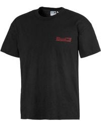 PUMA - Alteration Short Sleeve Tee T-Shirt Top 579880 01 - Lyst