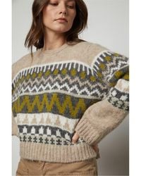 Velvet By Graham & Spencer - By And Regular Fit Crew Neck Long Sleeve Sweater - Lyst