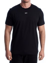 Off-White c/o Virgil Abloh - Short Sleeve T-Shirt Stitch Arrangement Slim 44Maa027G5J00A1001 - Lyst