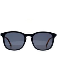 Lacoste - L961S 400 Blauwe Zonnebril - Lyst