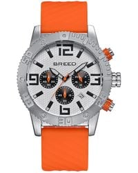 Breed - Double Agent Chronograph Watch With Date - Lyst