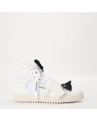 Off-White c/o Virgil Abloh - Off 3.0 Hi Top Lettering Lace-Up Sneakers - Lyst