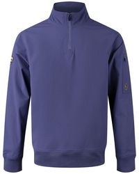 Luke 1977 - Gravure 1/4 Zip Outdoor Nylon Sweat - Lyst