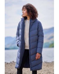 Mountain Warehouse - 'Alexia' Padded Jacket With Adjustable Hood Water Resistant Coat Polyamide - Lyst