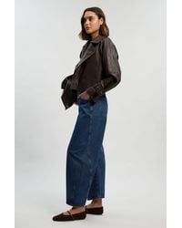 Karen Millen - Denim Barell Jean - Lyst