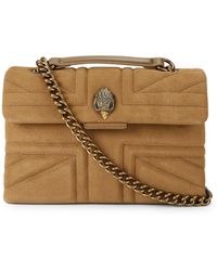 Kurt Geiger - Suede Union Jack Bag - Lyst