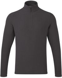 PREMIER - Adult Recyclight Quarter Zip Fleece Top (Dark) - Lyst
