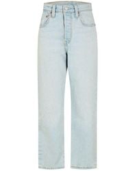 Levi's - Levi's Cropped Jeans - Lyst