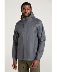 Mountain Warehouse - 'Torrent' Rain Jacket With Zipped Pockets Waterproof Adjustable Hem - Lyst