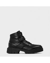 HUGO - Denzel Biker Boots - Lyst