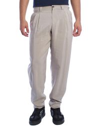 Emporio Armani - Pleated Chino Pants I1Pwi0 - Lyst
