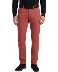 Meyer - Chicago 5-Pocket Pantalon Katoen Perfect Fit Zonder Omslag - Lyst