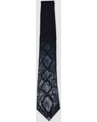Twisted Tailor - Carrol Snake Print Tie - Lyst
