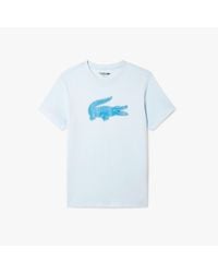 Lacoste - Dry Xxl Logo Sport T Shirt - Lyst