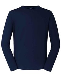 Russell - Adult Classic Long-Sleeved T-Shirt (French) - Lyst