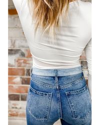 Azura Exchange - Damen Allure Langärmliger Netz-Bodysuit - Lyst