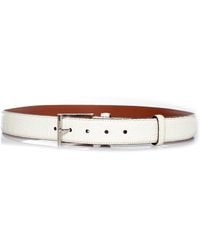 Santoni - Alligator Leren Riem - Lyst