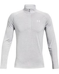 Under Armour - 2.0 Half Zip Technical Top (Halo) - Lyst