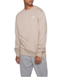 Nike - Bv2662 Sportswear Club Fleece Crew Relax Fit Sweatshirt - Lyst