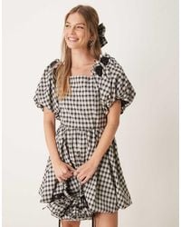 Sister Jane - Dream Check Print Mini Dress Co-Ord - Lyst
