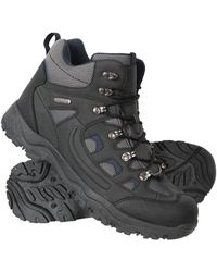 Mountain Warehouse - 'Adventurer' Isodry Boots Cushioned Footbed Breathable Waterproof Hiking Shoes - Lyst
