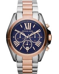 Michael Kors - Mk5606-Tone Bradshaw Chronograph Ladies Watch - Lyst