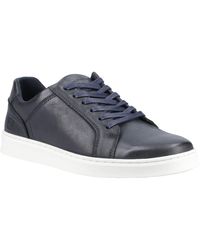 Hush Puppies - Madden Leather Trainers - Lyst