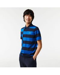 Lacoste - Tennis Colourblock Polo Shirt Met Korte Mouwen In Multi Color - Lyst