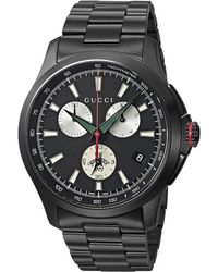 Gucci - G-Timeless Ya126268 Horloge Met Chronograaf Voor - Lyst