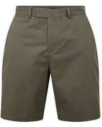 Ted Baker - Geometric Regular Shorts Cotton - Lyst