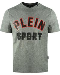 Philipp Plein - Block Logo T-Shirt Cotton - Lyst