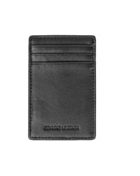 Woodland Leathers - Rfid Genuine Leather Card Holder Wallet, Slim Id & Case - Lyst