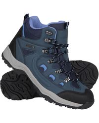 Mountain Warehouse - 'Adventurer' Waterproof Rain Boots Cushioned Footbed Mesh Lining Trail Trekking Wellies - Lyst
