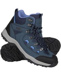 Mountain Warehouse - 'Adventurer' Waterproof Rain Boots Cushioned Footbed Mesh Lining Trail Trekking Wellies - Lyst
