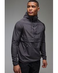 BoohooMAN - Active Workout Regular Fit Windbreaker - Lyst