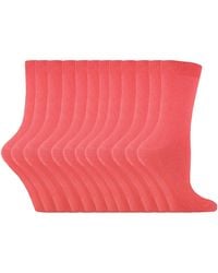 Sock Snob - Plain Cotton Rich Socks - Lyst