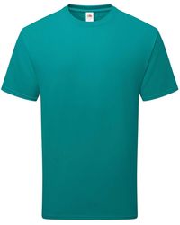 Fruit Of The Loom - Adult Pure Cotton T-Shirt (Ocean) - Lyst