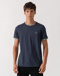 Fred Perry - Twin Tipped T-Shirt - Lyst