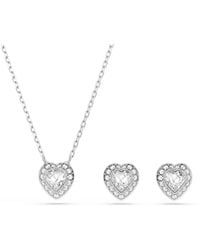 Swarovski - 'Ss25 Capsule' Base Metal Set: Necklace + Earrings - Lyst