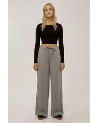 Hiccup - High Waist Wide Leg Sweatpants - Lyst