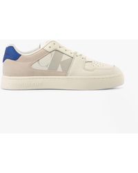 Calvin Klein - Classic Cupsole Trainers/ Mushroom/Sapphire - Lyst
