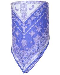Buff - Bandana With Printed Design Made Of Light And Soft Fabric 59200 - Lyst
