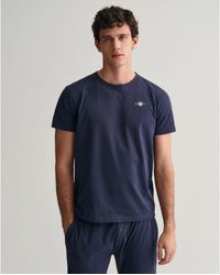 GANT - Shield Pyjama T-Shirt - Lyst
