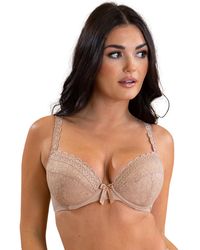 Pour Moi - 84000 Rebel Padded Plunge Bra - Lyst