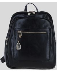 Ashwood Leather - Real Backpack With Multiple Pockets And-Tone Hardware - Lyst